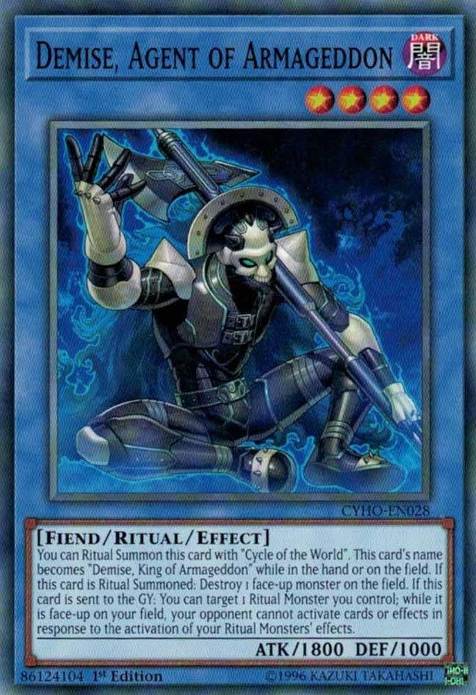 Image for Demise, Agent of Armageddon (Cybernetic Horizon) (CYHO-EN028) - YuGiOh