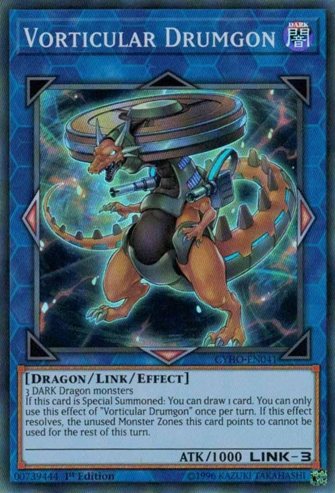 Image for Vorticular Drumgon (Cybernetic Horizon) (CYHO-EN041) - YuGiOh