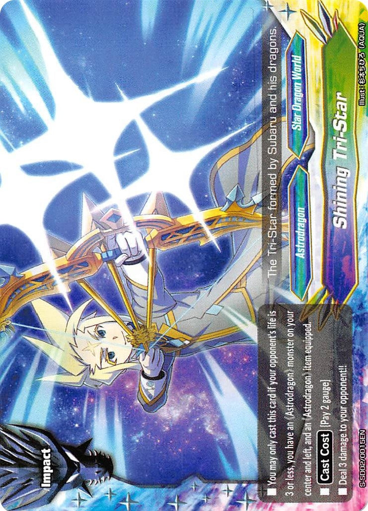 Image for Shining Tri-Star (S-SD02: Triangulum Galaxy) (S-SD02/0015EN) - Future Card BuddyFight