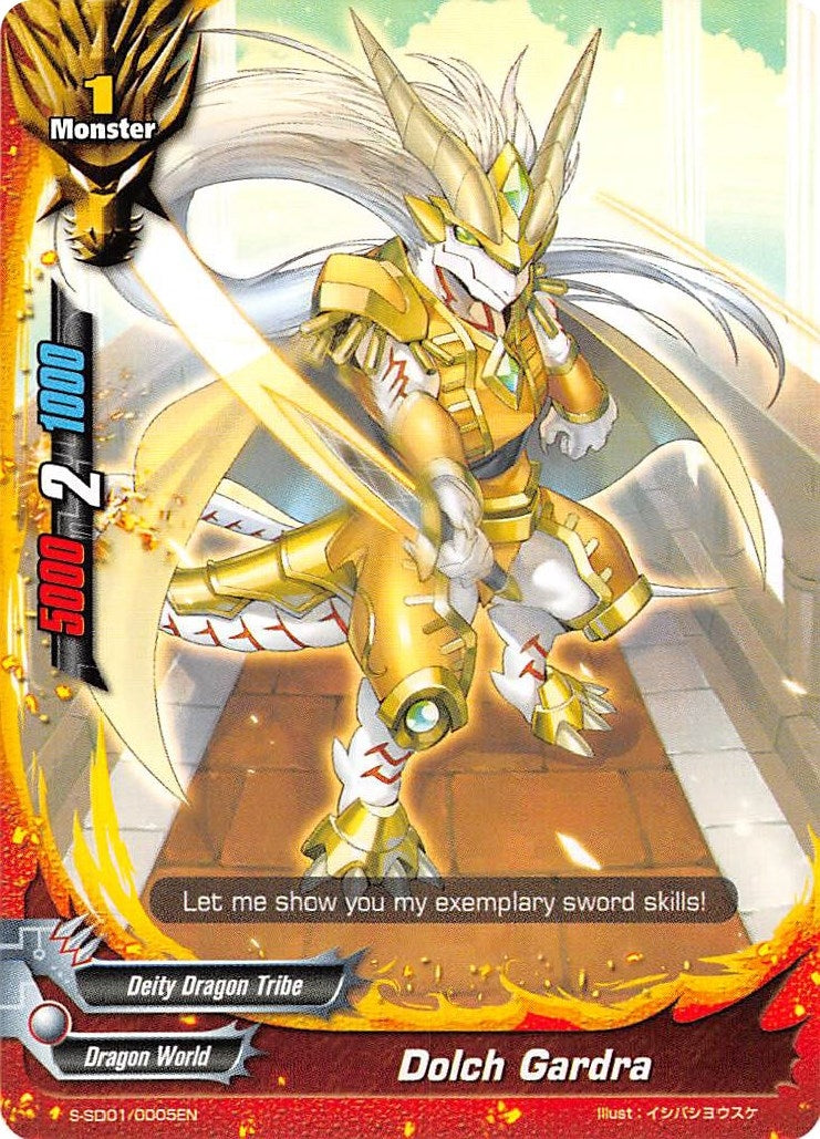 Image for Dolch Gardra (S-SD01: Dradeity) (S-SD01/0005EN) - Future Card BuddyFight