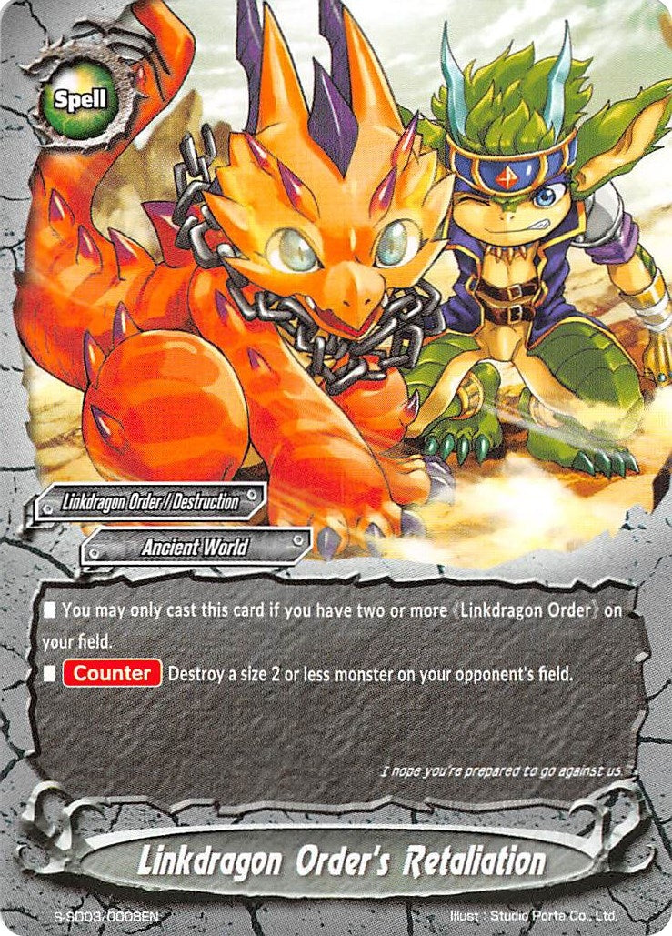 Image for Linkdragon Order's Retaliation (S-SD03: Spiral Linkdragon Order) (S-SD03/0008EN) - Future Card BuddyFight