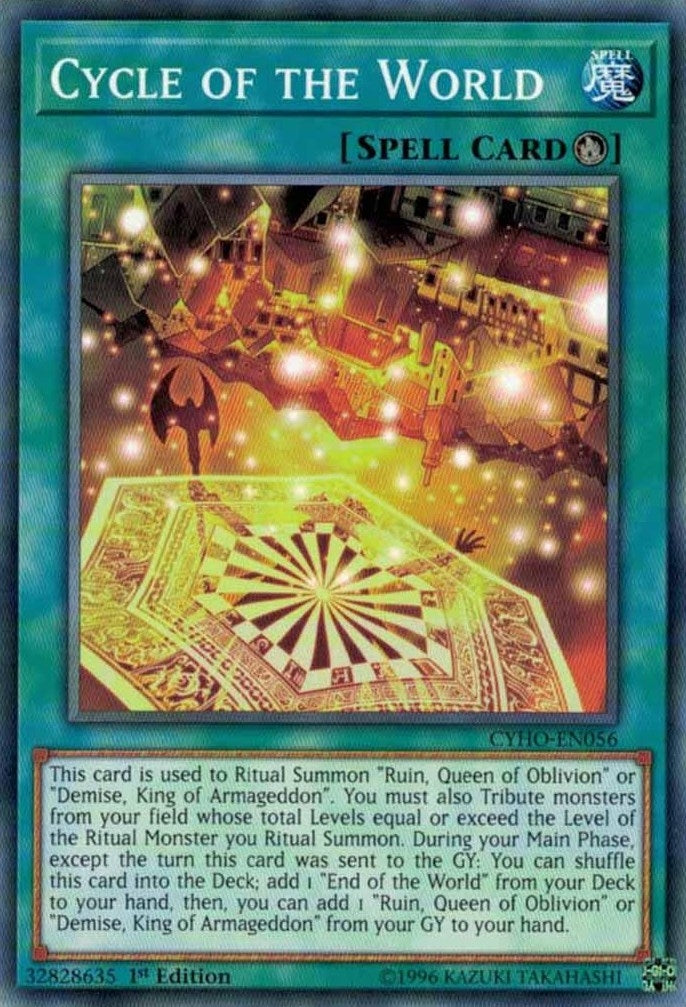 Image for Cycle of the World (Cybernetic Horizon) (CYHO-EN056) - YuGiOh