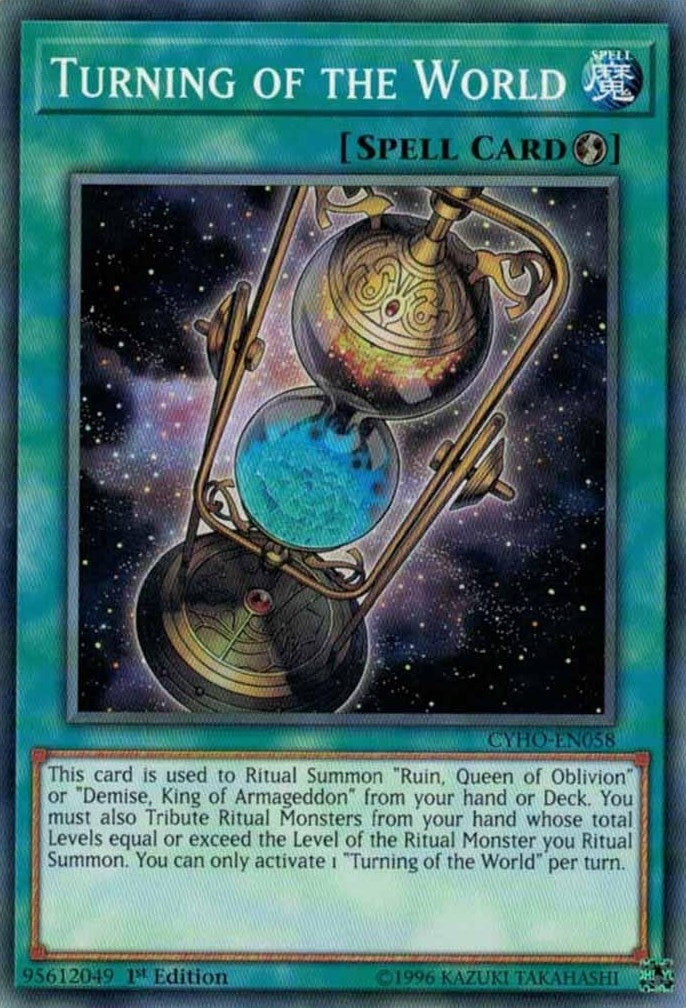 Image for Turning of the World (Cybernetic Horizon) (CYHO-EN058) - YuGiOh