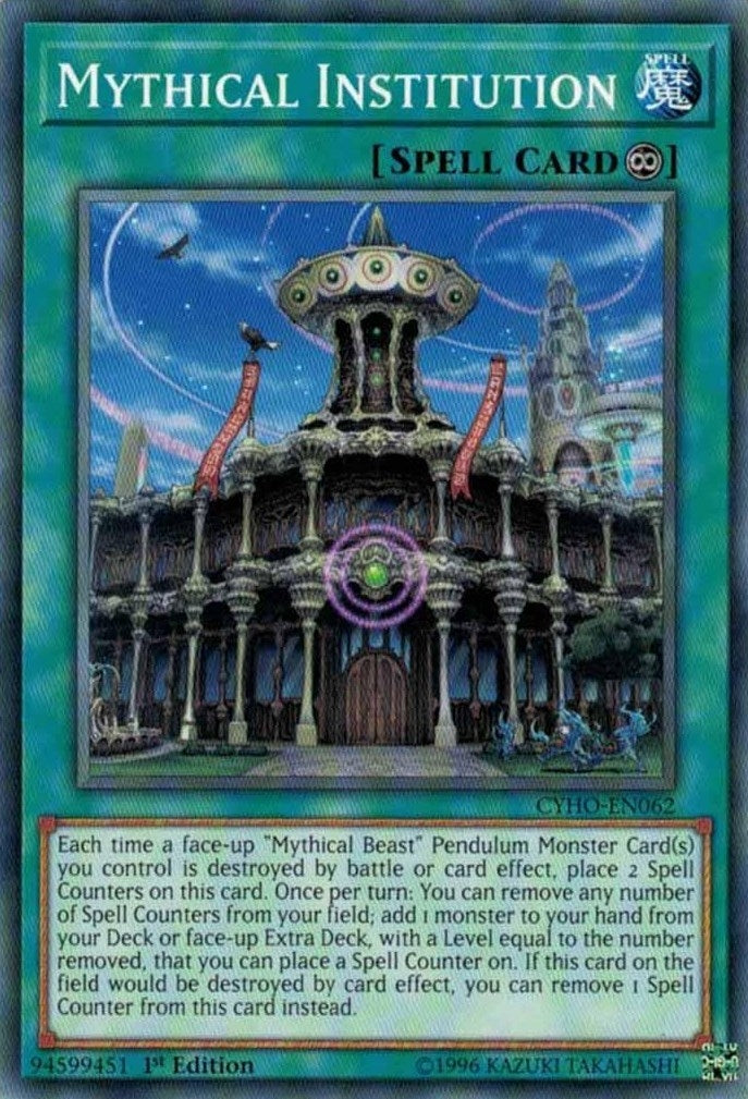 Image for Mythical Institution (Cybernetic Horizon) (CYHO-EN062) - YuGiOh