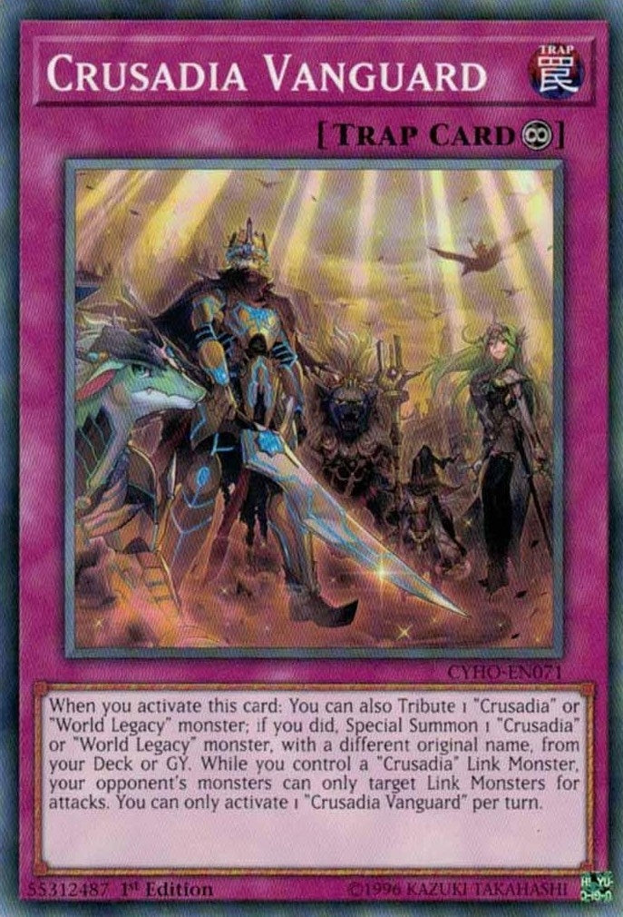 Image for Crusadia Vanguard (Cybernetic Horizon) (CYHO-EN071) - YuGiOh