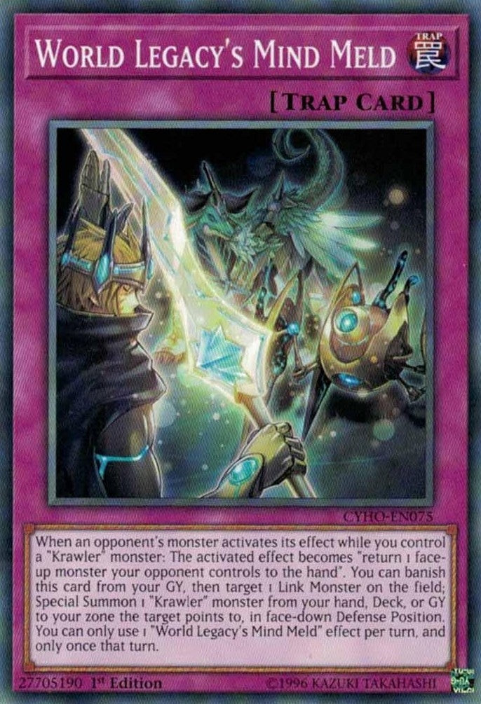 Image for World Legacy's Mind Meld (Cybernetic Horizon) (CYHO-EN075) - YuGiOh