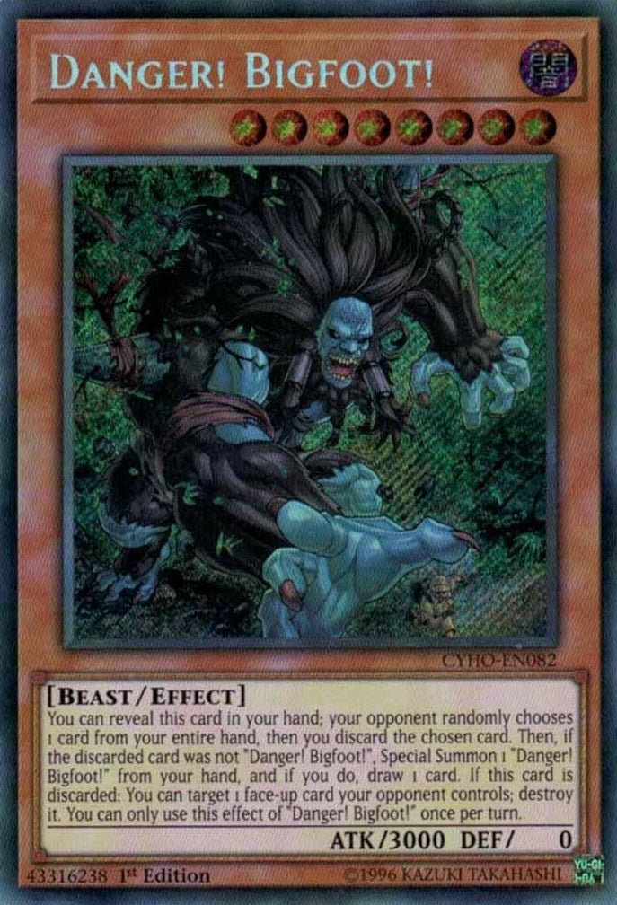 Image for Danger! Bigfoot! (Cybernetic Horizon) (CYHO-EN082) - YuGiOh