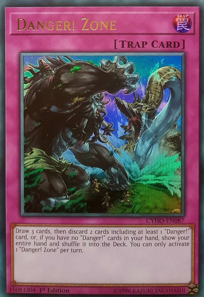 Image for Danger! Zone (Cybernetic Horizon) (CYHO-EN087) - YuGiOh