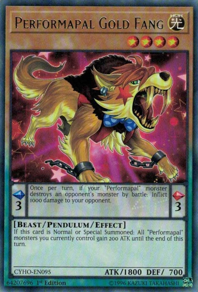 Image for Performapal Gold Fang (Cybernetic Horizon) (CYHO-EN095) - YuGiOh
