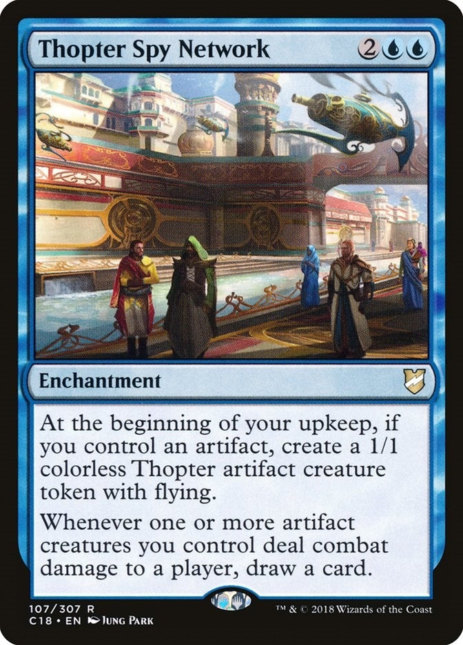 Image for Thopter Spy Network (Commander 2018) (107) - Magic: The Gathering