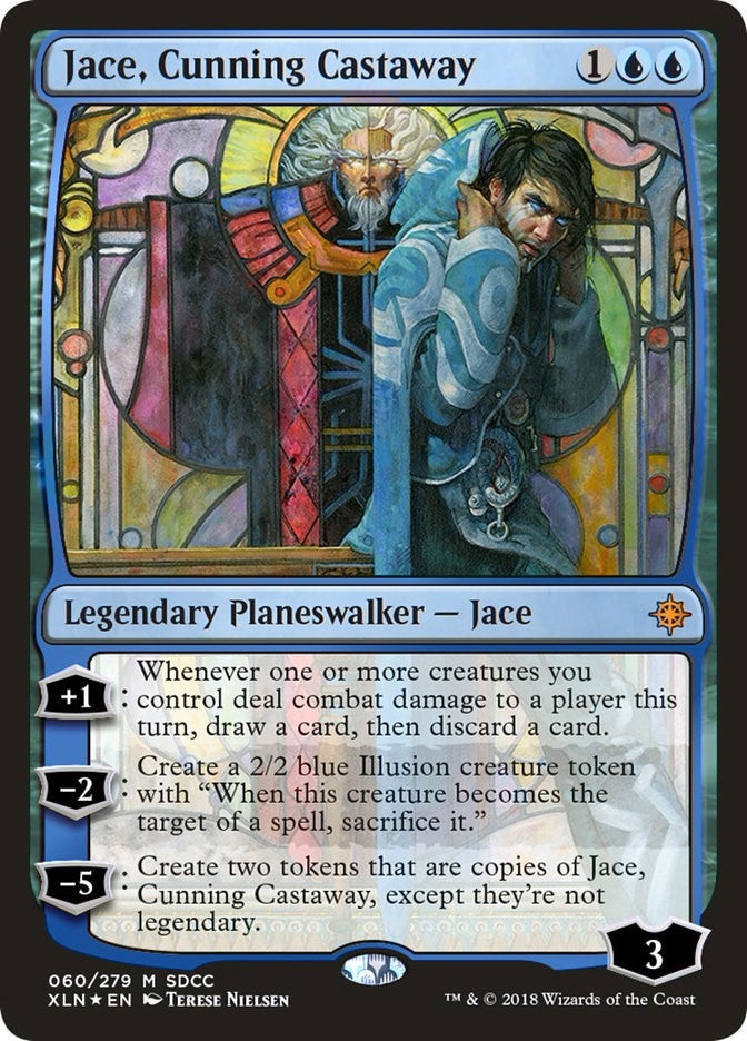 Image for Jace, Cunning Castaway (SDCC 2018 Exclusive) (Media Promos) (60) - Magic: The Gathering