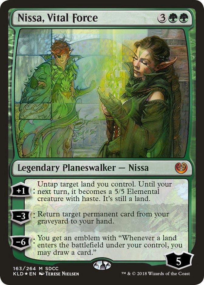 Image for Nissa, Vital Force (SDCC 2018 Exclusive) (Media Promos) (163) - Magic: The Gathering