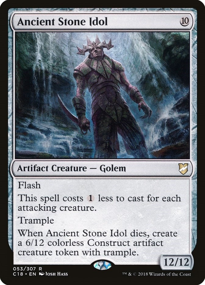 Image for Ancient Stone Idol (Commander 2018) (53) - Magic: The Gathering