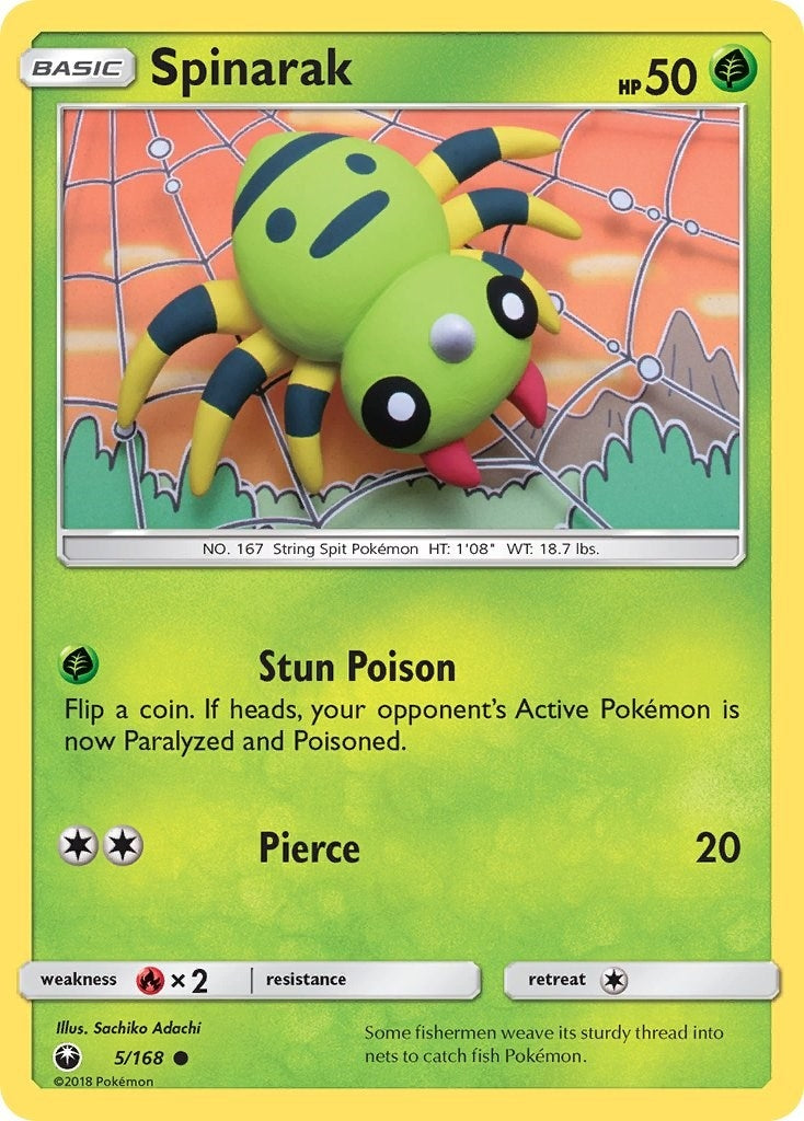 Image for Spinarak (SM - Celestial Storm) (5/168) - Pokemon