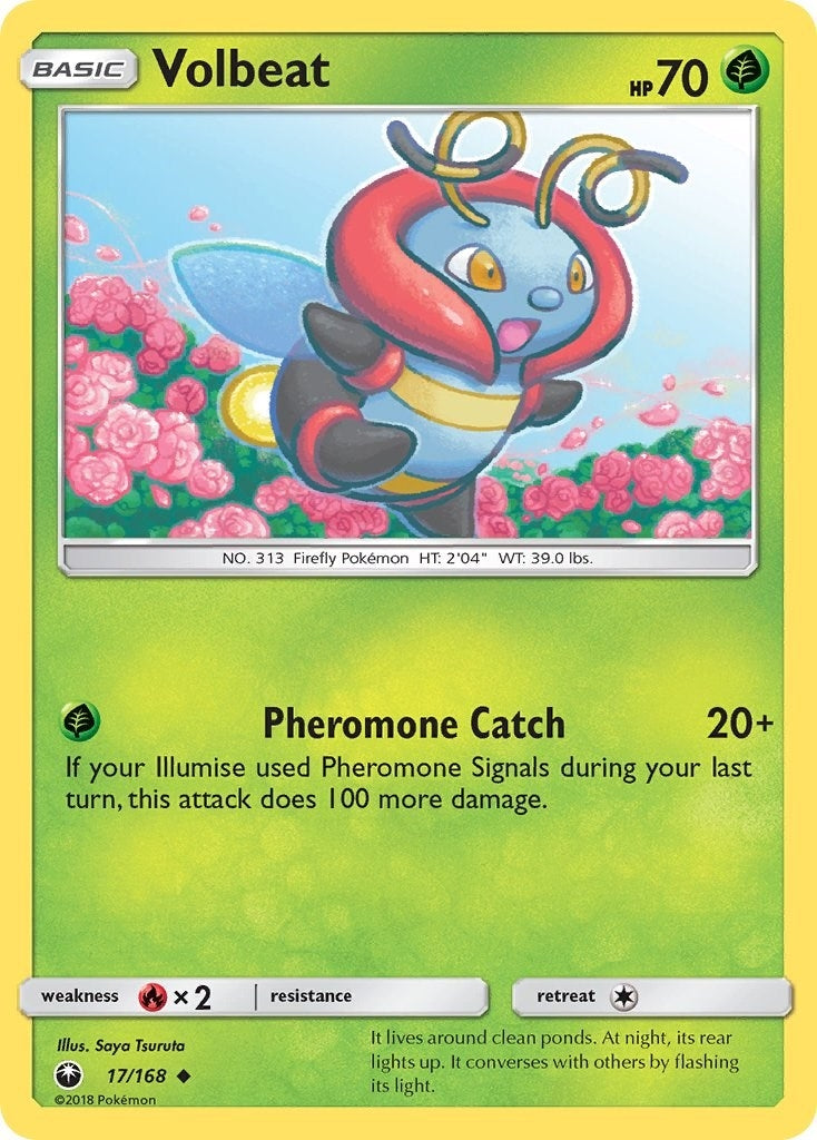 Image for Volbeat (SM - Celestial Storm) (17/168) - Pokemon