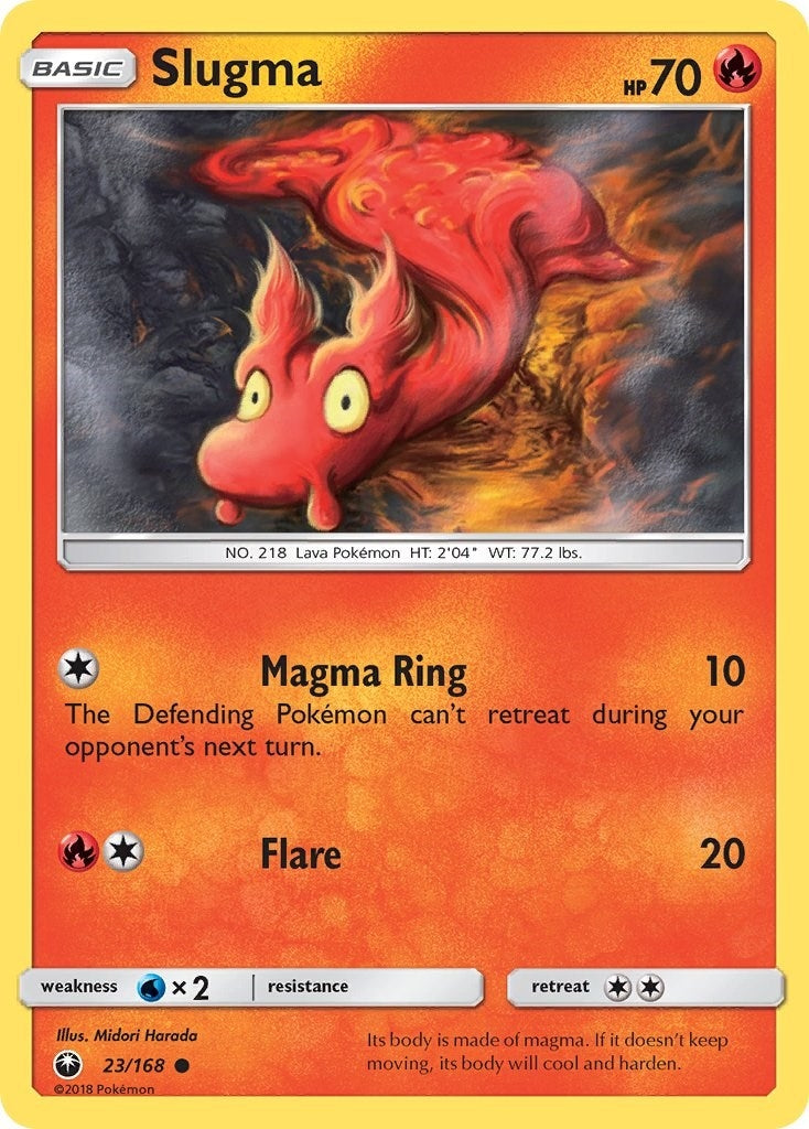 Image for Slugma (SM - Celestial Storm) (23/168) - Pokemon