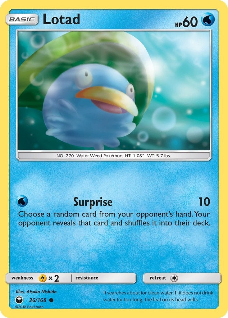 Image for Lotad (SM - Celestial Storm) (36/168) - Pokemon