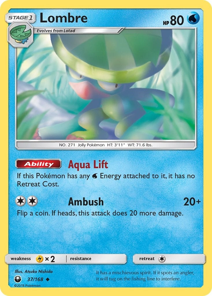 Image for Lombre (SM - Celestial Storm) (37/168) - Pokemon