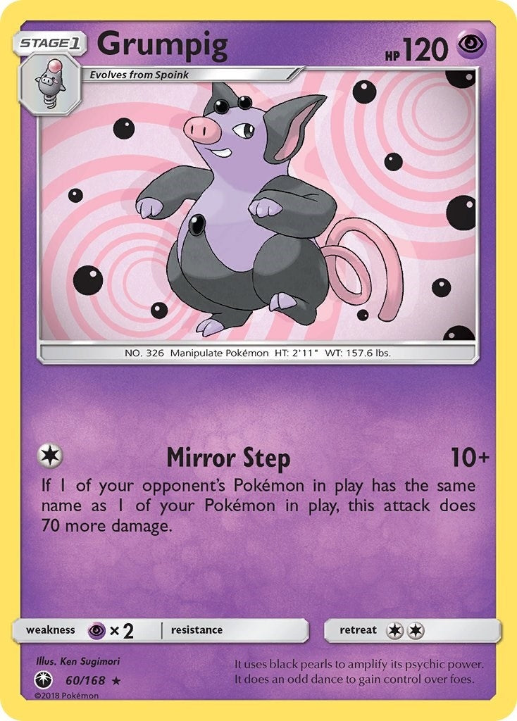 Image for Grumpig (SM - Celestial Storm) (60/168) - Pokemon