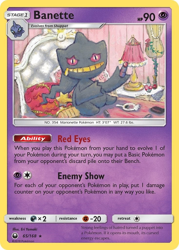 Image for Banette (SM - Celestial Storm) (65/168) - Pokemon