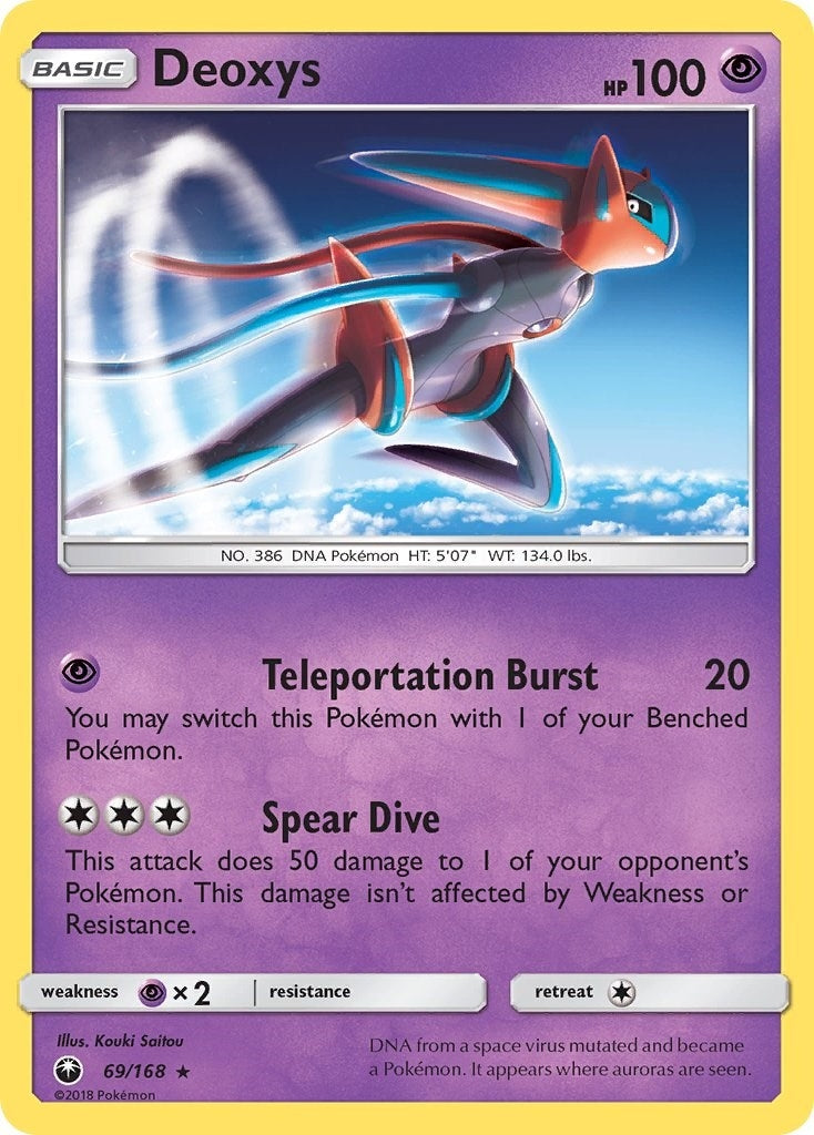 Image for Deoxys (69) (SM - Celestial Storm) (69/168) - Pokemon