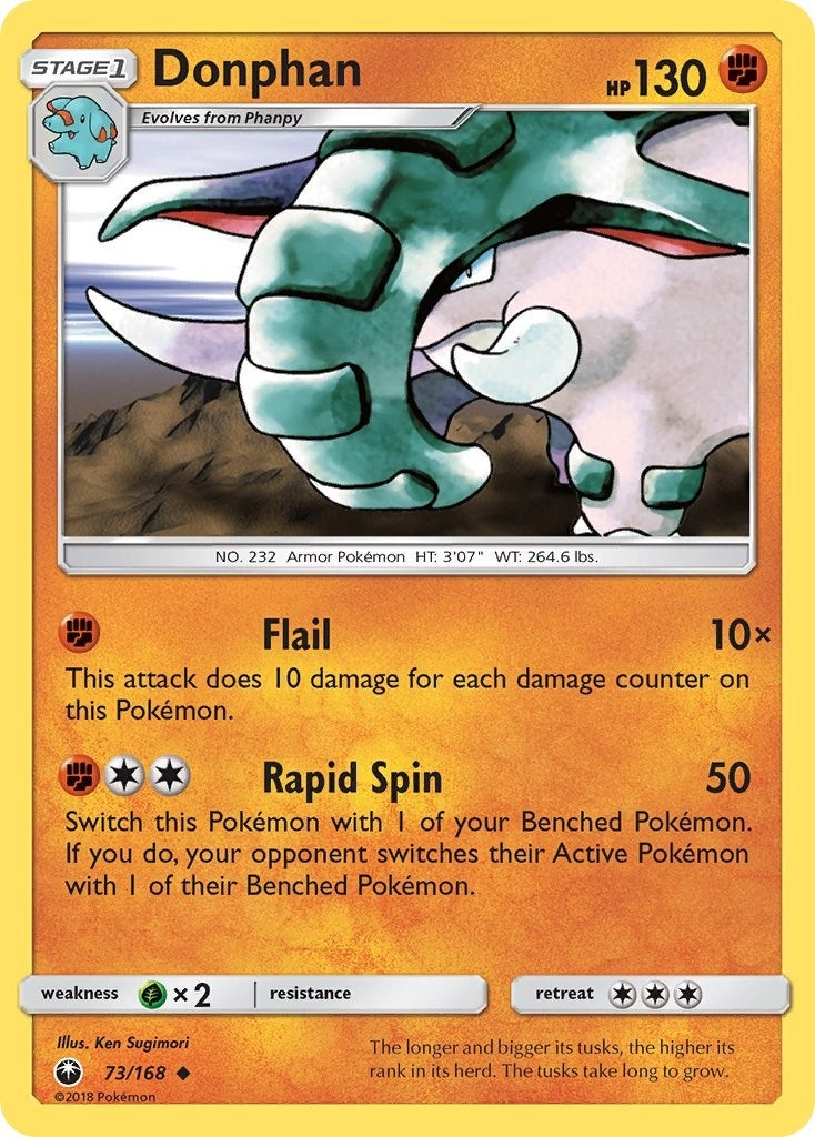 Image for Donphan (SM - Celestial Storm) (73/168) - Pokemon