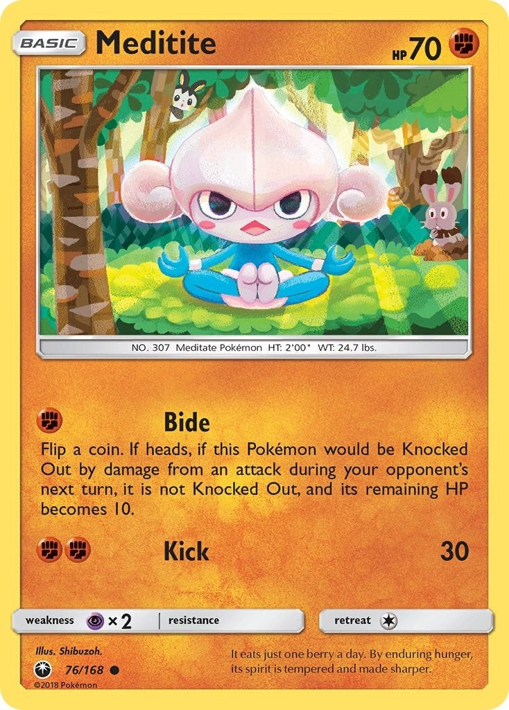 Image for Meditite (SM - Celestial Storm) (76/168) - Pokemon