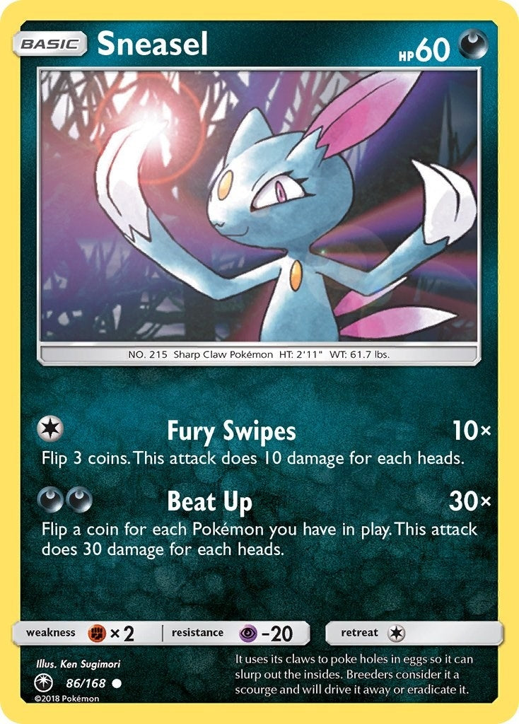 Image for Sneasel (SM - Celestial Storm) (86/168) - Pokemon