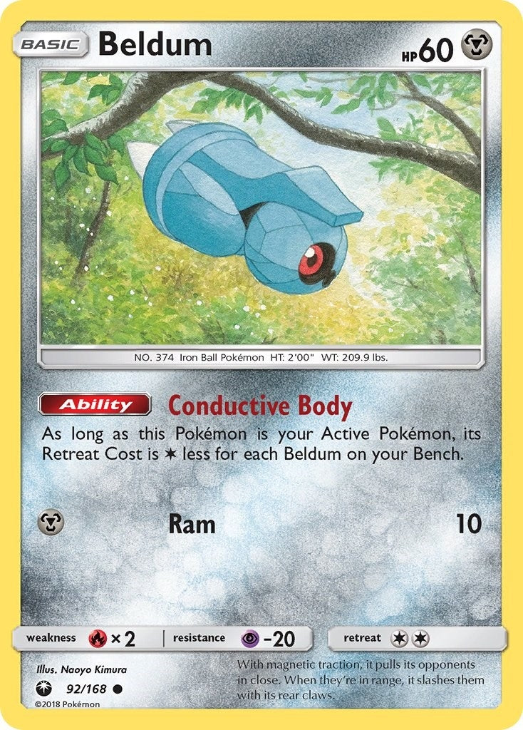 Image for Beldum (92) (SM - Celestial Storm) (92/168) - Pokemon