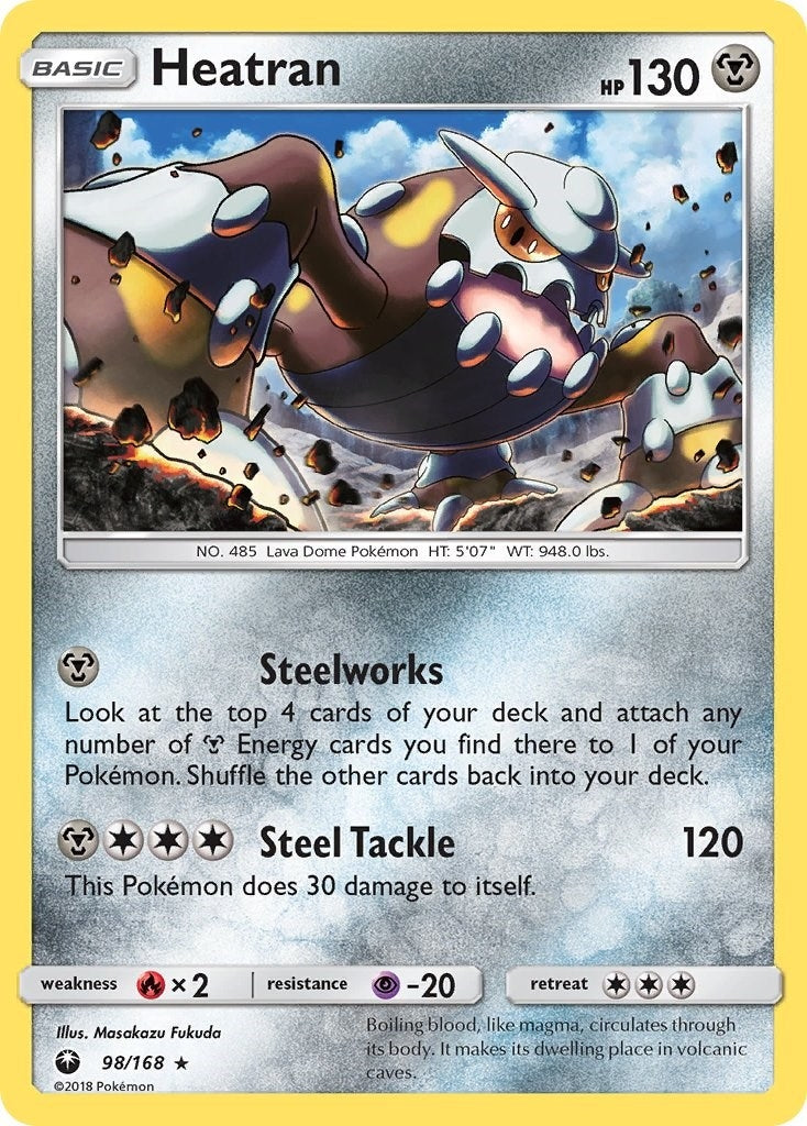 Image for Heatran (SM - Celestial Storm) (98/168) - Pokemon