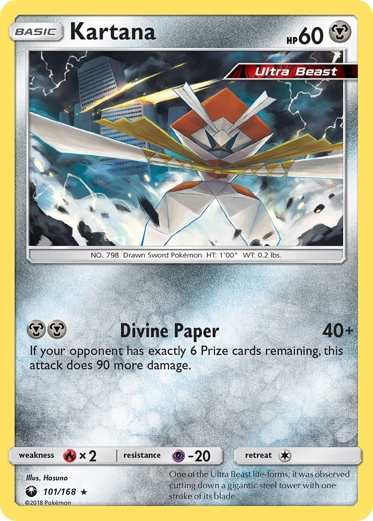 Image for Kartana (SM - Celestial Storm) (101/168) - Pokemon