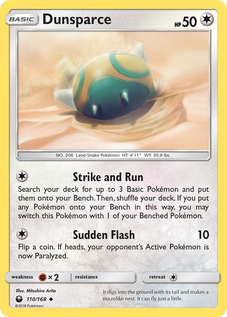Image for Dunsparce (SM - Celestial Storm) (110/168) - Pokemon