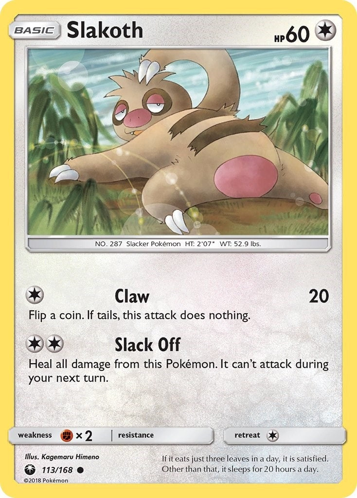 Image for Slakoth (SM - Celestial Storm) (113/168) - Pokemon
