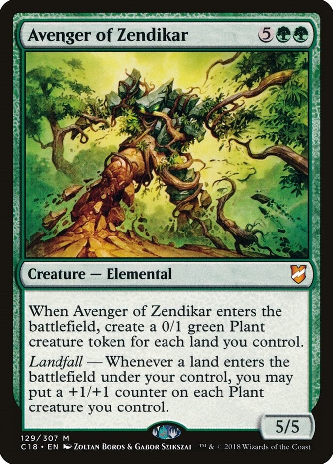 Image for Avenger of Zendikar (Commander 2018) (129) - Magic: The Gathering