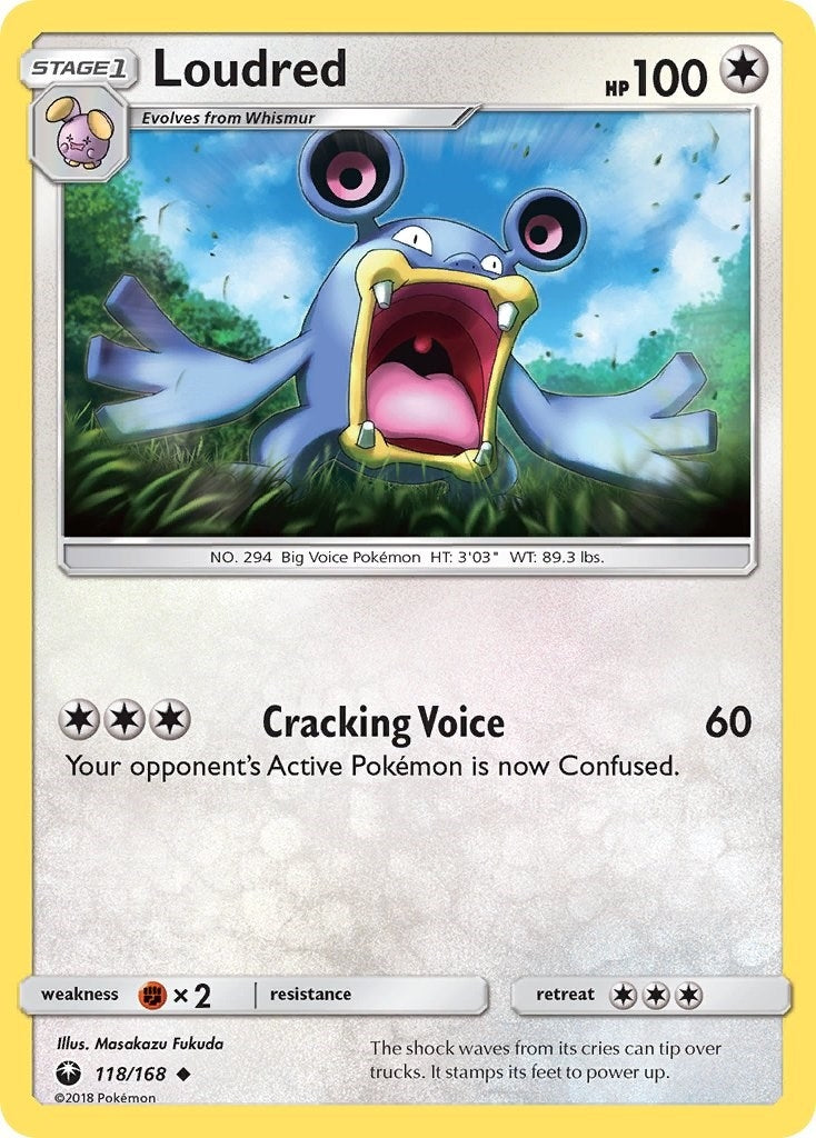 Image for Loudred (SM - Celestial Storm) (118/168) - Pokemon