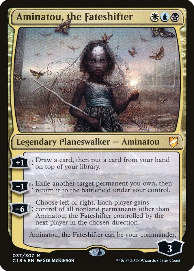 Image for Aminatou, the Fateshifter (Commander 2018) (37) - Magic: The Gathering
