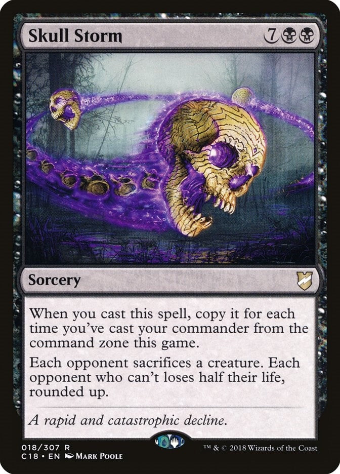 Image for Skull Storm (Commander 2018) (18) - Magic: The Gathering