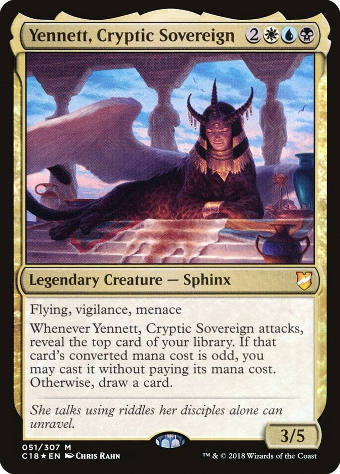 Image for Yennett, Cryptic Sovereign (Commander 2018) (51) - Magic: The Gathering