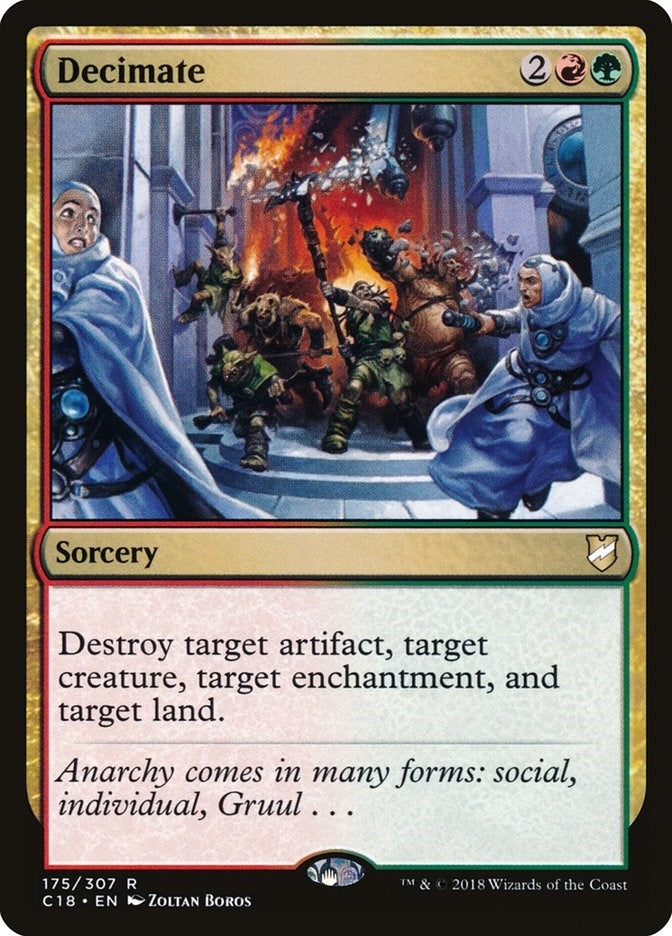 Image for Decimate (Commander 2018) (175) - Magic: The Gathering