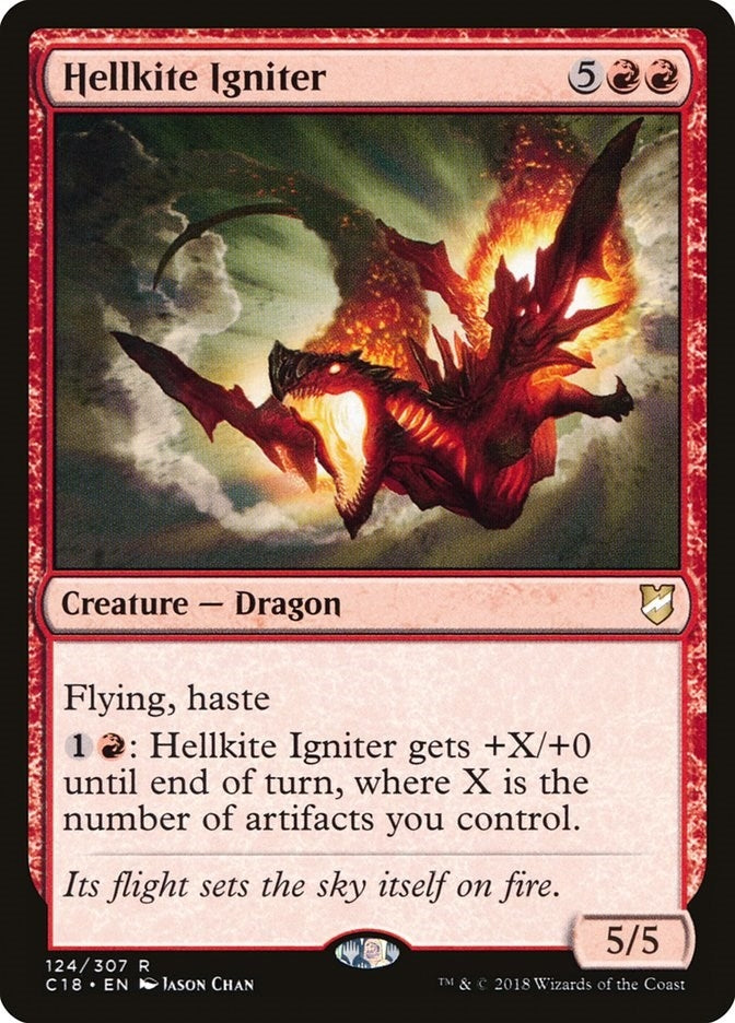Image for Hellkite Igniter (Commander 2018) (124) - Magic: The Gathering