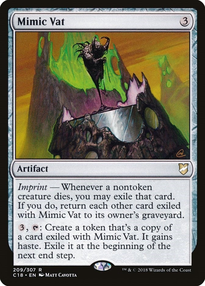 Image for Mimic Vat (Commander 2018) (209) - Magic: The Gathering