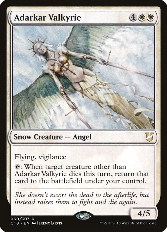 Image for Adarkar Valkyrie (Commander 2018) (60) - Magic: The Gathering