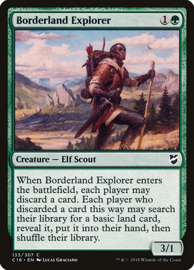 Image for Borderland Explorer (Commander 2018) (133) - Magic: The Gathering