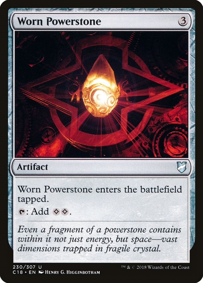 Image for Worn Powerstone (Commander 2018) (230) - Magic: The Gathering