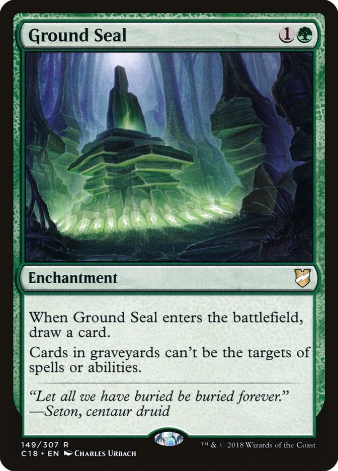 Image for Ground Seal (Commander 2018) (149) - Magic: The Gathering
