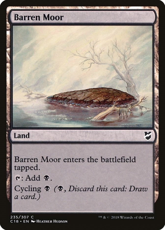 Image for Barren Moor (Commander 2018) (235) - Magic: The Gathering