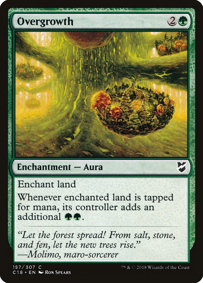 Image for Overgrowth (Commander 2018) (157) - Magic: The Gathering