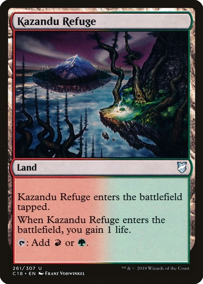 Image for Kazandu Refuge (Commander 2018) (261) - Magic: The Gathering