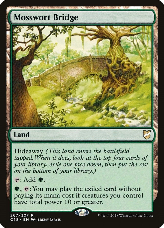 Image for Mosswort Bridge (Commander 2018) (267) - Magic: The Gathering