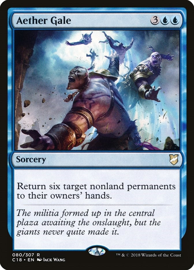 Image for Aether Gale (Commander 2018) (80) - Magic: The Gathering